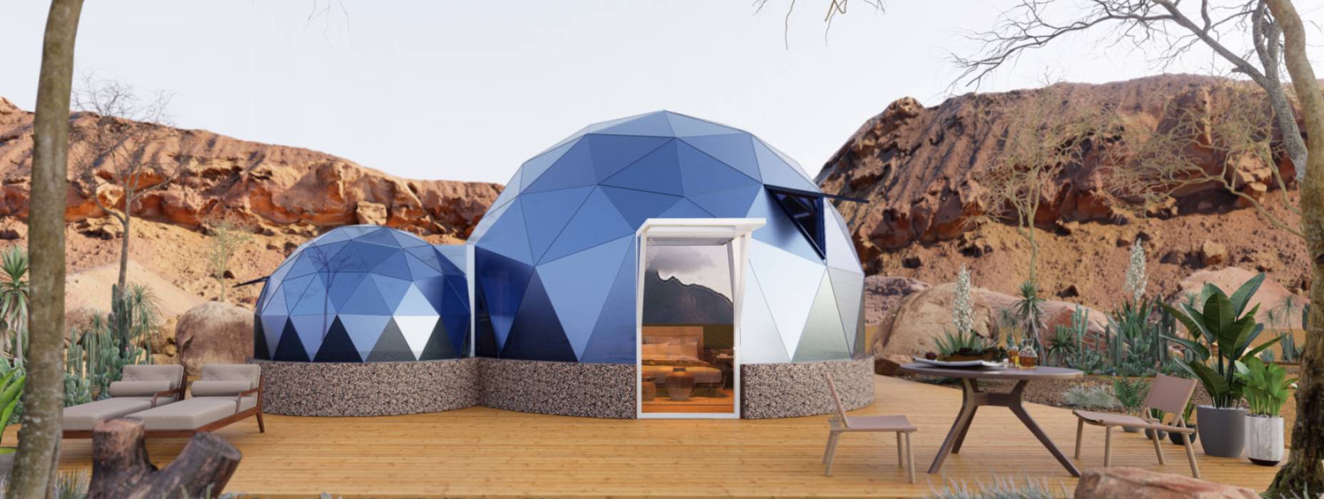 陇西县球形智能光伏玻璃星空房